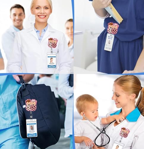 Cute Labor and Delivery Badge Reel, OBGYN Pediatric Nurse Badge Holder Retractable Cowboy Baby ID Clip for RN Hospital Nurse Nursing Medical Assistant Worker - color: Cowboy Baby