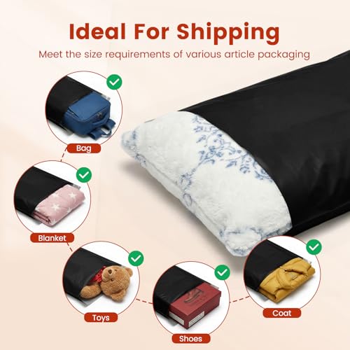 Metronic Poly Mailers 19x24" 100 Pcs Large Shipping Bags for Clothing, Mailing Envelopes with Self Adhesive Waterproof and Tear-Proof Postal Bags for Small Business, Black - color: Black, size: 19x24 100PC