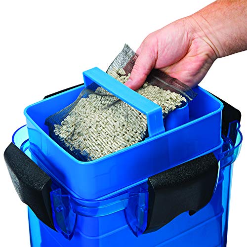 Penn-Plax Cascade Pro-Z Filt-A-Pack, 2 Pack - Zeolite Aquarium Canister Filter Media Bags - Pre-Bagged Nylon Mesh Replacement for Cascade Systems, Freshwater & Saltwater Tanks - 8 Ounce - size: Cascade Zeolite 8oz