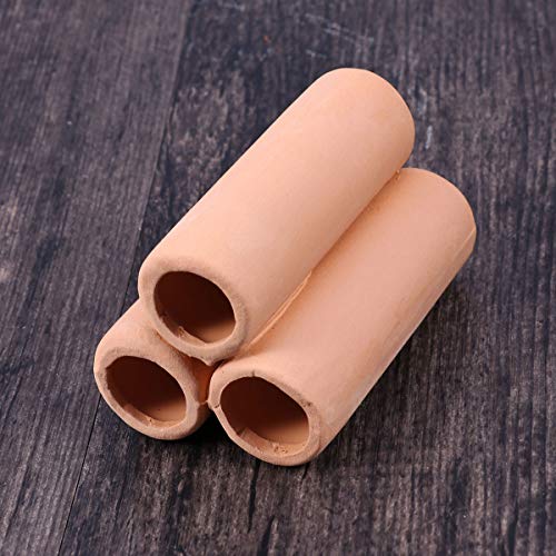 POPETPOP Aquatic Plants Cultivation Tube Moss Holder for Fish Tank Landscaping Mineral Tube for Aquatic Plants and Hollow Design
