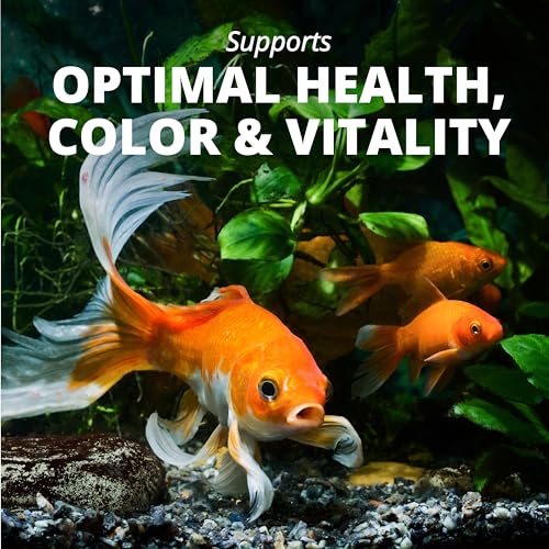 Tetra Goldfish Vitamin C Enriched Flakes Nutritionally Balanced Diet for Goldfish and Small Koi, 8.81 Ounces (250 Grams) - size: 8.81 Ounce (Pack of 1)