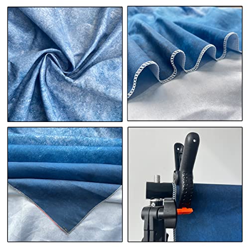 5x7ft Dark Blue Gradient Portrait Photo Backdrops Bright Center Abstract Photography Backdrop for Studio Photo Booth Prop Banner Decor Background - color: TT-S0313, size: 5x7ft