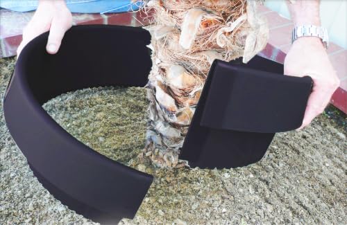 6-Pack 24-inch Tree Planting Rings – Deep Root Watering Basin & Edging. - size: 24" - 6 pack