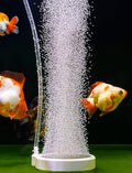Aquarium Air Stones Oxygen Bubbler, 4 Inch Fish Tank Quiet Oxygen Aerator, Air Pump Accessories Airstones for Fish Tank and Hydroponics - size: 4 inch for 35 - 100 gallon tanks