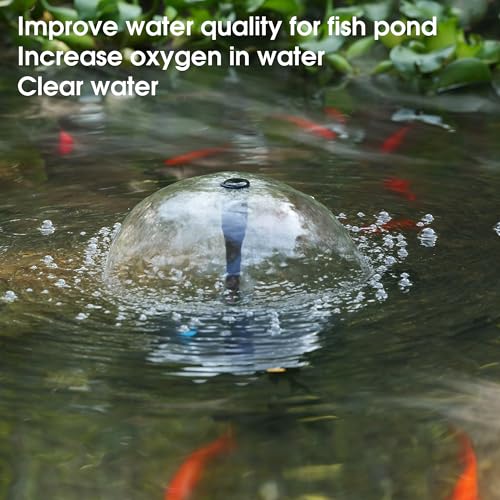 NFESOLAR Solar Water Fountain Kit, Pond Filter with 20W Solar Panel, 120 GPH Solar Water Pump, 4 Sprayers for Outdoor Pond 120-300 Gallons, Fish Tank and Garden Water Features N3212 - size: 20W