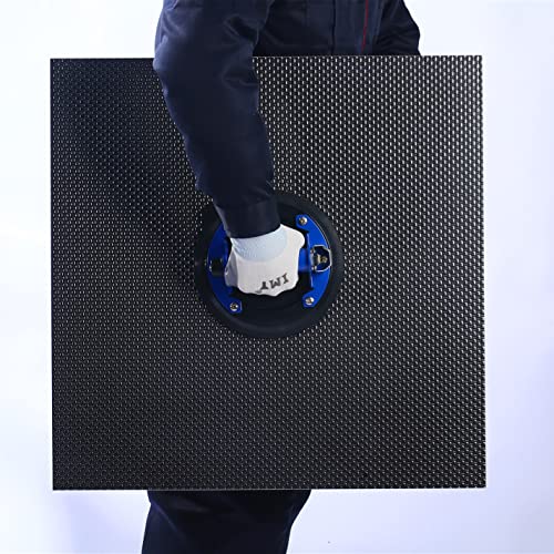 IMT 8" Metal Glass Suction Cup for Rough Surface, Vacuum Glass Lifter Sucker Lifter for Granite Lifting & Window Replacement, with Carrying Case - size: 8" for Rough Surface