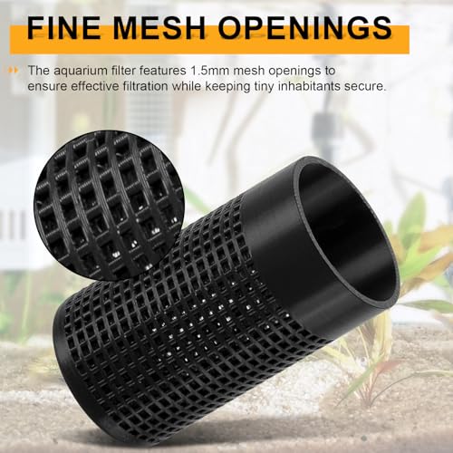 Magluv Aquarium Intake Guard Fit for AquaClear 70/110 Power Filter, Filter Intake Cover Replacement for Aquameta Aquarium Filter Intake Guard Protects Aquatic Life