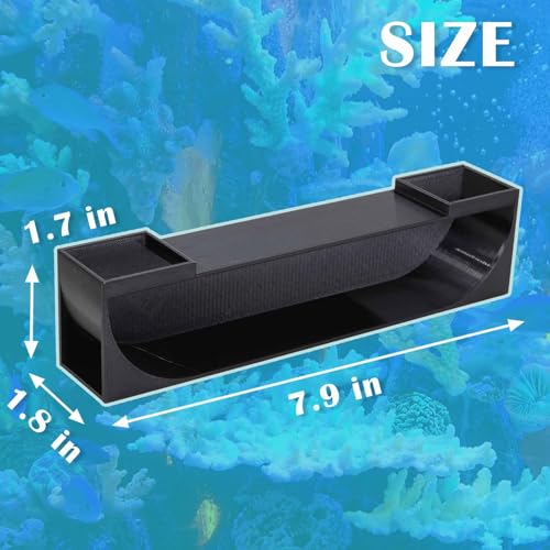 Underground Aquarium Fish Tunnel, Fish and Shrimp Hideout, Shrimp Fish Hide Cave Decoration - style: Square