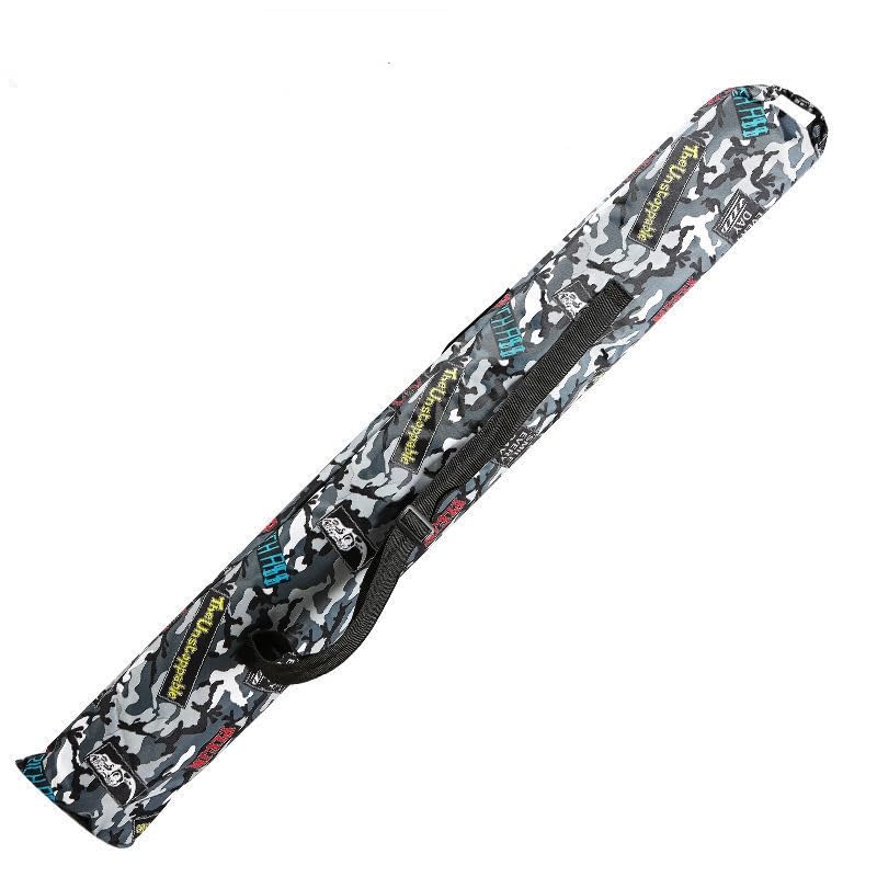 Rod Storage Cover,Fishing Rod Sleeve,Beach Umbrella Storage,Kite Bag,Canvas Bag,Golf Umbrella Cover,Waterproof Multi-functional Case - color: Grey-51 inches