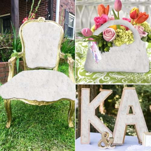 Moss Table Runner Fake Moss Rolls for Decoration 12" x 71" Artificial Moss for Plants Indoor White Faux Grass for Planters Crafts DIY Table Centerpieces Fairy Garden Floral Wedding 30 x 180cm - color: White, 12 X 71 Inch/30x180cm