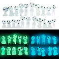 CCINEE 20Pcs Glow in Dark Tree Elves Fairy Luminous Ghost Micro Landscape Accessories Miniature Tree Elves Decoration for Garden Landscape Aquarium Dollhouse Potted Plants Decoration - style: Regular