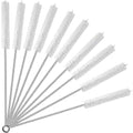 14-inch Straw Cleaner Brush Extra Long，Straw Brush Extra Long with 304 Stainless Steel and Nylon Bristles Straw Brush for Baby Bottles, Glass/Silicone Straws or Hummingbird Feeders.