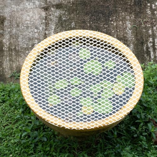KESYOO Aquarium Escape Proof Net Cover 17.7X11.8In Fish Tank Protective Mesh Lid for Outdoor Ponds and Aquariums Durable Anti-Jumping Fish Tank Net Safety Cover