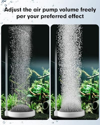 Air Stone for Aquarium Fish Tank Bubbler, 2 Inch Small Nano Air Bubble Stone Aerator Fish Tank Accessories - size: 2 Inch for 2-30 Gallon