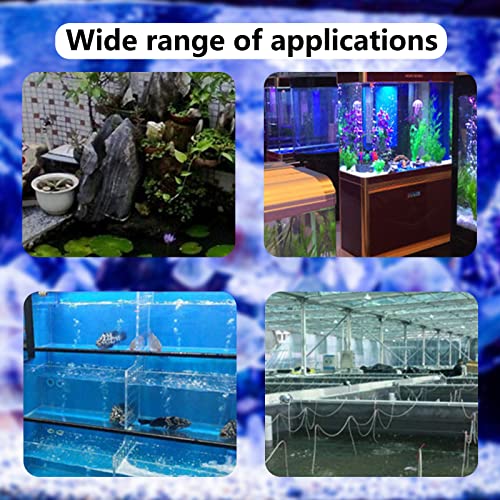 Air Stone Bar Bubble Diffuser Set 8 Inch Fish Tank Air Bubble with Suction Cups Air Stone for Aquarium Fish Tank, Aquarium