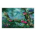 Aquarium Background 3D Aquarium Background Poster PVC Adhesive Sticker Fish Tank Underwater World Backdrop(White,40x80cm) - color: White, size: 40x80cm