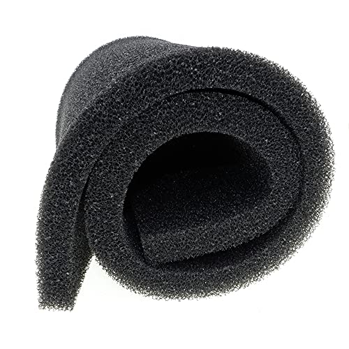 AFA Aquarium Filter Media Sponge Pad, Fish Tank Bio Open Cell Coarse Foam Block Foam Pre Filter Sponge Material (12" x 36" x 1" 25ppi) - size: 12" x 36" x 1" 25ppi