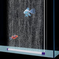 hygger 16.9 Inch Long Aquarium Bubble Bar, Ultra-Fine Quiet Oxygen Diffuser Bubble Curtain Wall, Self-Sinking Design Fish Tank Bubbler Decorations for Freshwater Saltwater - size: 16.9 Inch