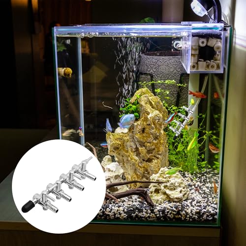 Aquarium Air Pump Splitter Control Valve - size: 4-Way