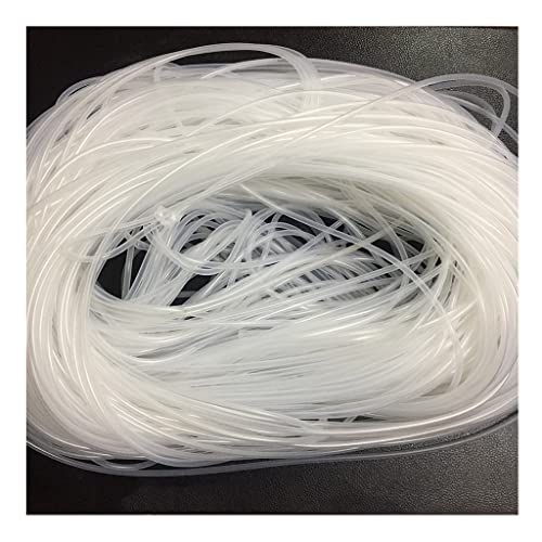 Silicone Capillary Tube, 0.5mm1mm2mm3mm Food Grade Hose Silicone Rubber Tube, 10m Long Thin Tube Protection Sleeve (Color : 7 * 8mm, Size : 10m) - color: 7*8mm