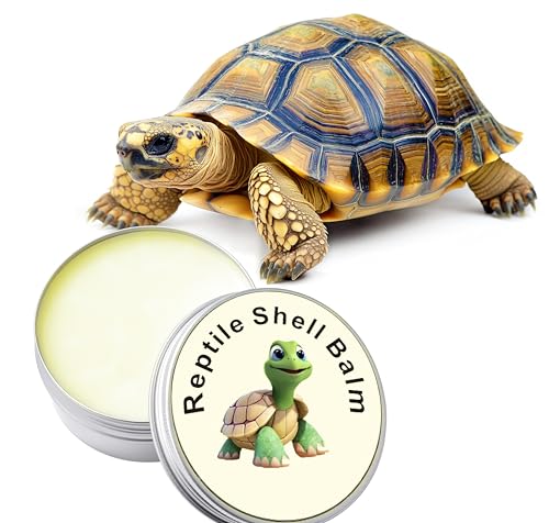 Reptile Shell Balm 2 Oz Turtle Shell Care Conditioner Moisturizer for for Tortoise, Lizard, Reptiles in Dry Environment Prevent Skin Dryness on Basking Platform, Tank, and Rock 60 g
