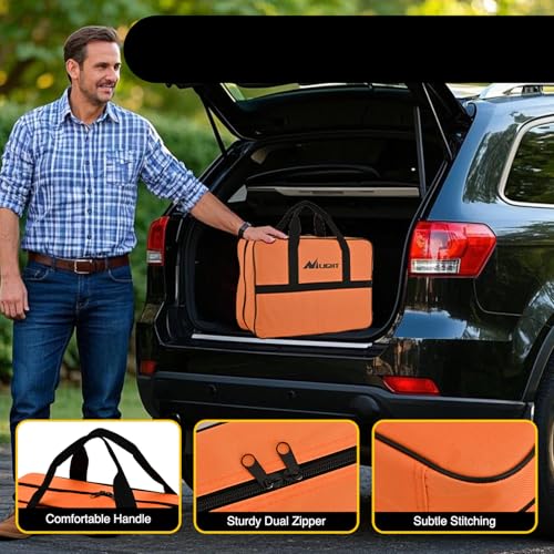 Nilight Car Emergency Kit with Jumper Cable, First Aid Kit Safety Assistance Tools for Travel Camping Outdoor Cars Truck SUV RV, Roadside Essentials with Flash Light - color: Essential Kit+Tire Repair Fuse kit