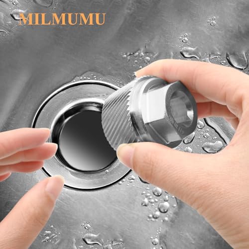 1.5" Tub Drain Extractor Removes Old Broken Stubborn and Rusted Drains with Ease Strong Grab Plumbing（ M05255 1.5" ） - 1PACK - color: Silver