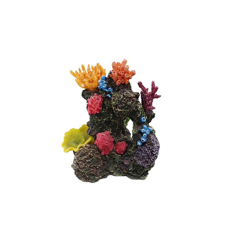 Large-Sized Colorful Coral Reef - Stunning Marine Tank Decoration, Ideal Aquarium Ornament for Ornamental Fish, Exquisite Fish Tank Landscaping Craft