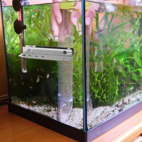 UPKOCH Aquarium Tool Rack Organizer Stainless Steel Maintenance Holder for Aquatic Planting and Cleaning Tools Efficient and Fish Tank Equipment Storage