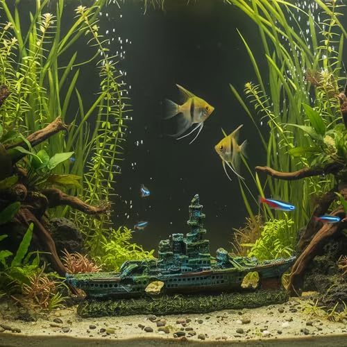 Fish Tank Decoration Aquarium Decor Accessories Resin Material
