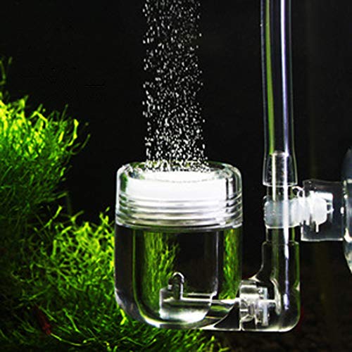 CO2 Diffuser 4- in-1 Function, Ultramicropore Atomization U-Shape Air Intake Bubble Counter Check Valve