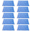 10sheets Water Ripple Pattern Sticker Simulated Water Paper for Wall Decor DIY Craft