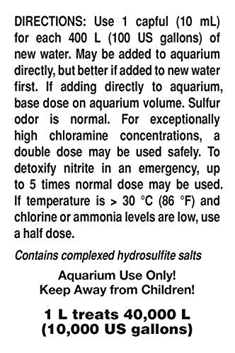 Seachem 437 Prime Fresh and Saltwater Conditioner - Chemical Remover and Detoxifier 1L - size: 1000 mL, style: Conditioner