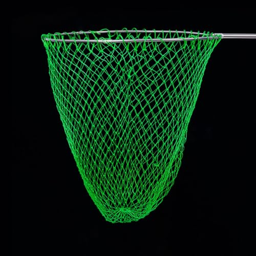 Toddmomy Fishing Landing Net Nylon Mesh Large Replacement Net Head Outdoor for Freshwater and Saltwater Anglers