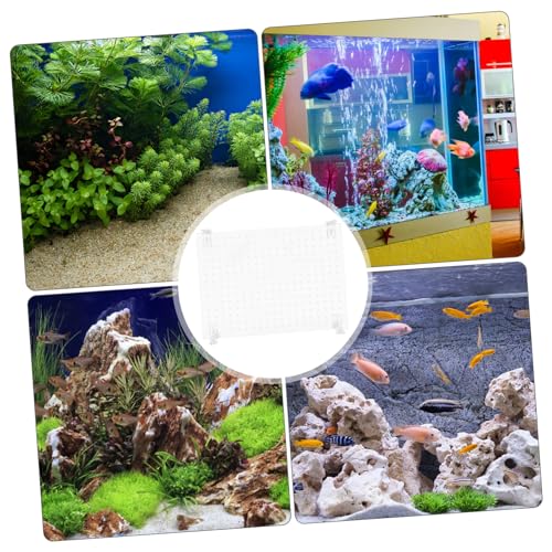 HANABASS 1set Acrylic Aquarium Divider Board Fish Tank Isolation Plate for Breeding Species Separation Safe Design