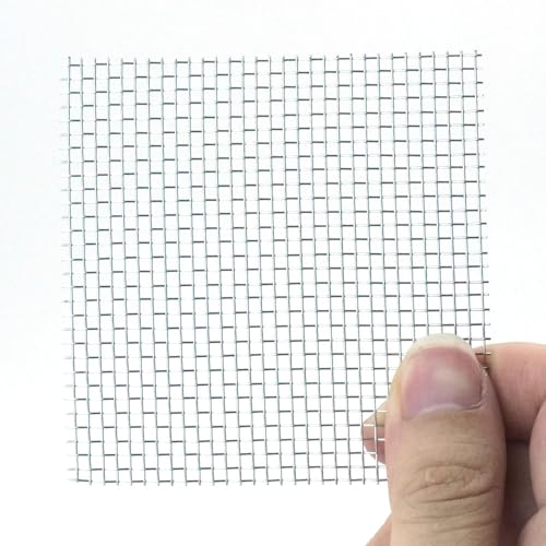 LINLAN 24 Pieces 3.1X3.1in (8X8cm) Aquarium Moss Mesh, 304 Stainless Steel Aquatic Moss Wall, Easy to Cut, for Fixing and Propagating Aquatic Mosses, DIY Aquarium Filtration, and Aquascaping - size: 24 PCS