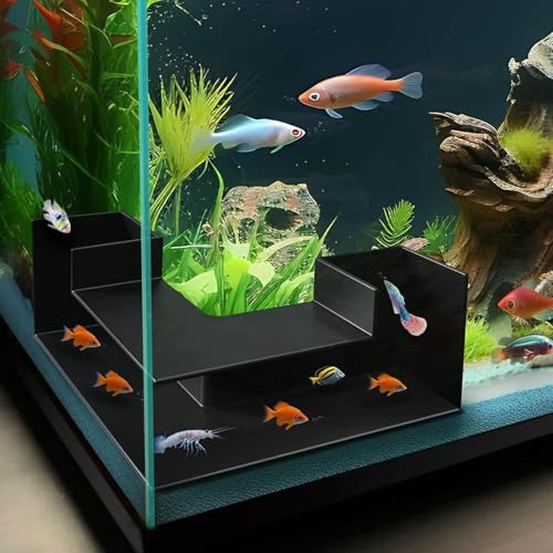 Aquarium Cave Tunnel, Fish and Shrimp Hideout for Aquariums, ABS Cave for Natural Ecosystem, Unique Underground Viewing Tunnel