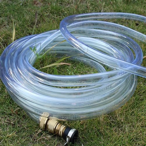10 Feet PVC- 1/4" ID Clear Vinyl Tubing Food Grade Multipurpose Tube for Beer Line, Kegerator, Wine Making, Aquaponics, Air Hose - size: 1/4" ID, style: 10 Feet
