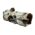 JIHAQUA Aquarium Resin Bark Terrarium Decor, Lizard, Snake or Reptile Hide,Lizard, Spider and Aquarium Fish Hide Cave (Medium Bark A)