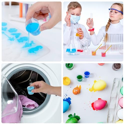 Gartful Resin Measuring Cups and Sticks, 200PCS Disposable Mixing Cups Set - 100PCS 30ml Graduated Measuring Cups and 100PCS Pointed Stir Sticks for Epoxy Resin, Glue, Paint Pouring - color: Clear cups+point stick, size: 30ml