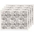 SUPERDANT 4PCS Flowers Underglaze Paper Transfer Hydrangea Transfer Papers for Clay Ceramic Porcelain Under Glaze Transfers for Pottery Enamel Decals Black Underglaze Decal Handcrafted Gifts - style: Hydrangea
