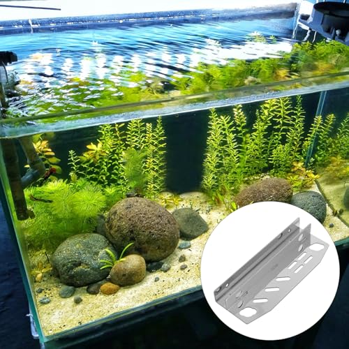 UPKOCH Aquarium Tool Rack Organizer Stainless Steel Maintenance Holder for Aquatic Planting and Cleaning Tools Efficient and Fish Tank Equipment Storage