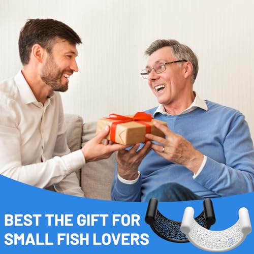 2 PCS Betta Hammock, Betta Fish Hammock for Aquarium, Betta Hammocks for Small Tank, Beta Hammocks, Beta Bed, Black and White