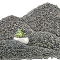 Quibbay 45 LB Natural River Rocks Mexican Beach Pebbles, 0.3-0.6 Inch Natural Unpolished Bulk Rocks, Pebbles for Landscaping Garden Paving Plant, Rocks for Walkways Outdoor Decorative Stone, Grey - size: 45 Pounds, 0.3-0.6 Inch