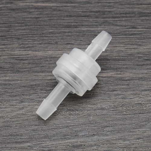 8Pcs 3mm 4mm 5mm 6mm Plastic Lnline Check Valve Set Oil and Ozone Resistant for Water Fuel Gas Liquid Air Fish Tank Chemical Industry