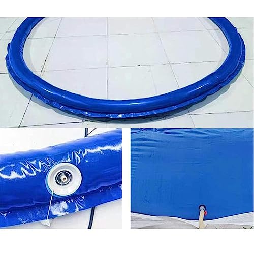 Pool above Ground, Outdoors Collapsible Rain Barrel PVC Pool Fish Pond Capacity Rainwater Collection Bucket Water Collection Tank with Faucet (Color : Blue, Size : 6Ton) (Multicolor 10Ton)