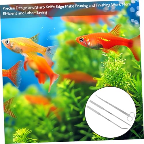 UPKOCH 1 Set Tools Aquarium Tweezers Water Plants Scissors for Precise Aquatic Plant Maintenance Ergonomic Design for Comfortable Use