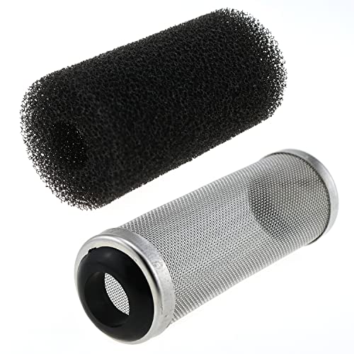 Stainless Steel Aquarium Filter Guard 16mm Pre-Filter Sponge Aquarium Filter Protector Cover Kit for Fish Tank Inlet Pond