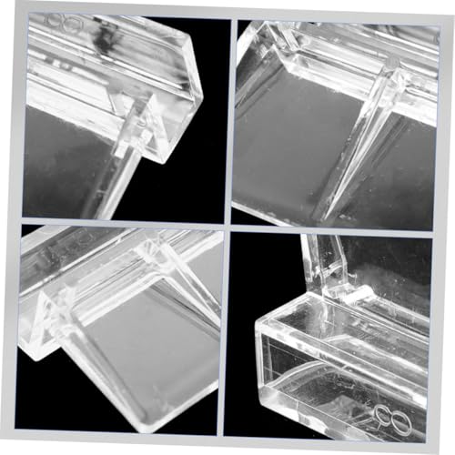 Hemoton Rimless Aquarium Fish Tank Top Cover Lids Support Holder Aquarium Cover Bracket 12 Clips