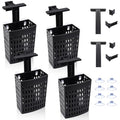 4 PCS Upgraded Aquarium Plant Holder, Adjustable thickness height Fish Tank Plant Holder with 4 Extension Hooks and 4 Suction Cups for Fish Tank Aquaponic Plant Cultivation